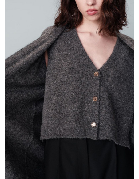 GRACE&MILA CHALECO NARS GRIS