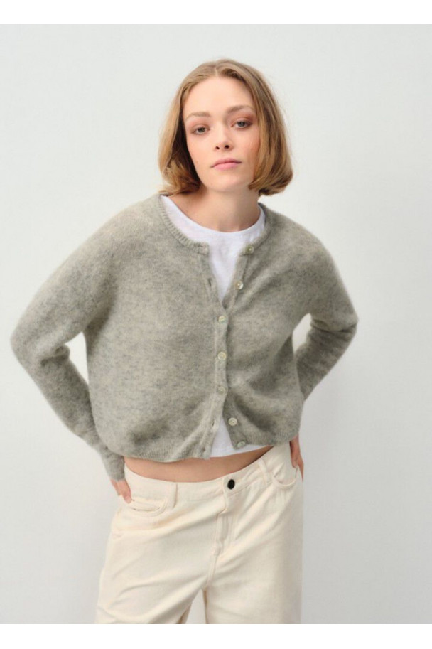 AMERICAN VINTAGE CHAQUETA VITOW GRIS CLARO