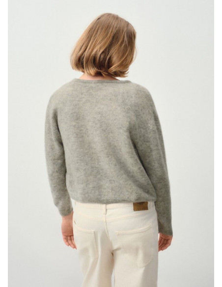 AMERICAN VINTAGE CHAQUETA VITOW GRIS CLARO