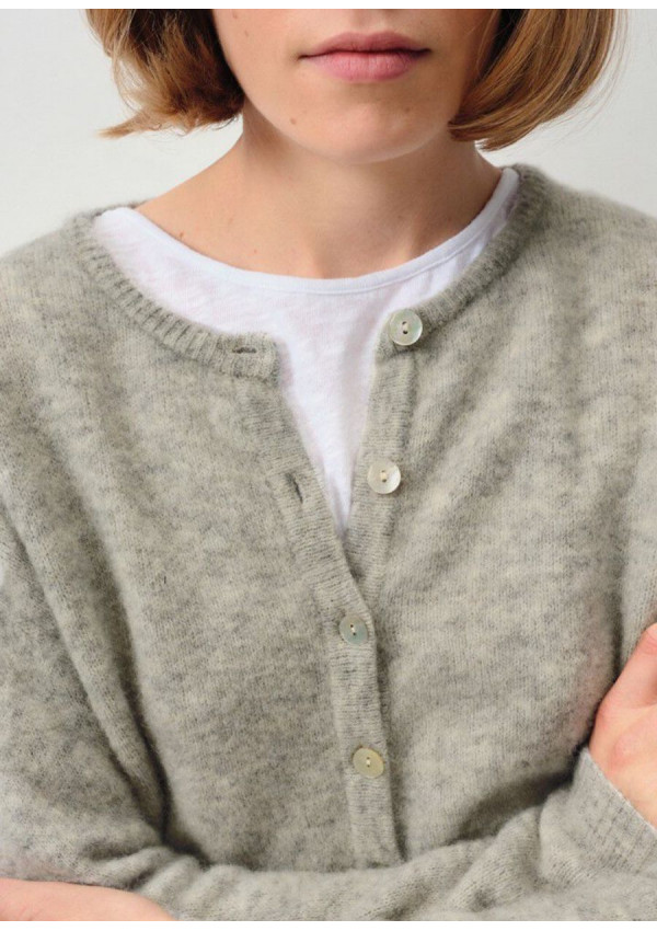 AMERICAN VINTAGE CHAQUETA VITOW GRIS CLARO