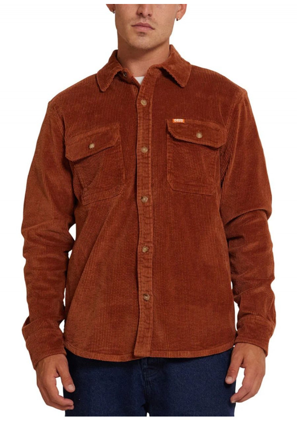 DEUS EX MACHINA CAMISA VACAY CORD CLAY