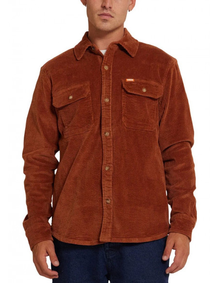 DEUS EX MACHINA CAMISA VACAY CORD CLAY