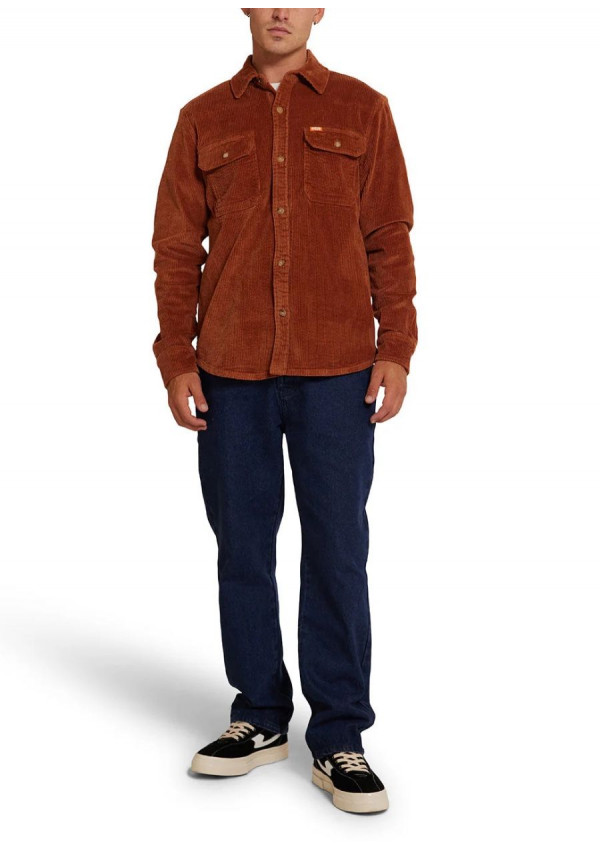 DEUS EX MACHINA CAMISA VACAY CORD CLAY