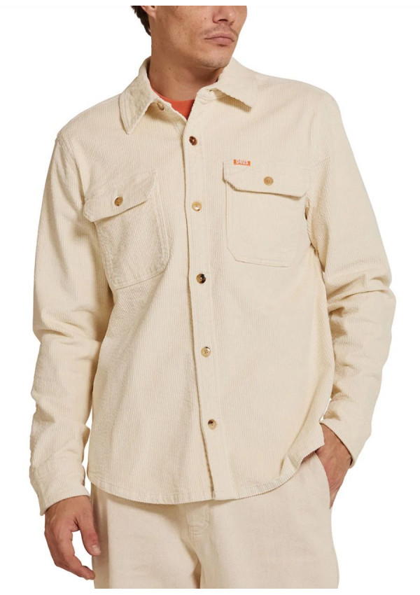 DEUS EX MACHINA CAMISA VACAY CORD WHITE