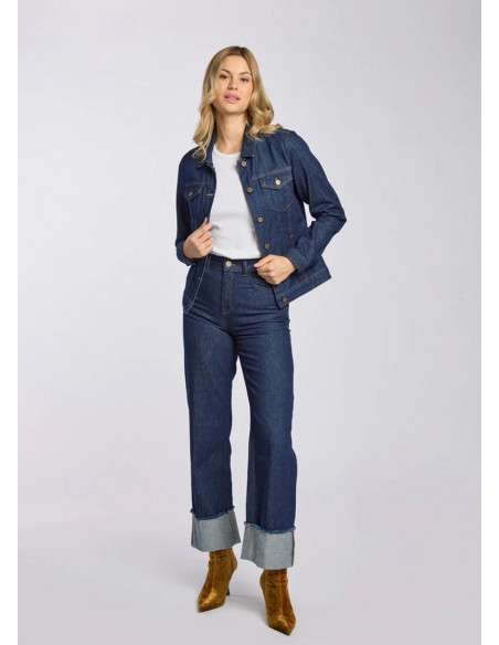 GOLDGARN LINDENHOF STRAIGHT DARK BLUE