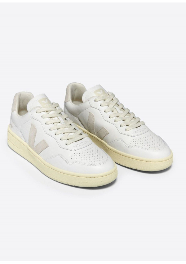 VEJA V-90 O.T LEATHER EXTRA WHITE NATURAL