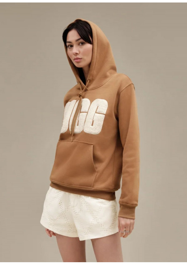 UGG SUDADERA LOGO CAMEL