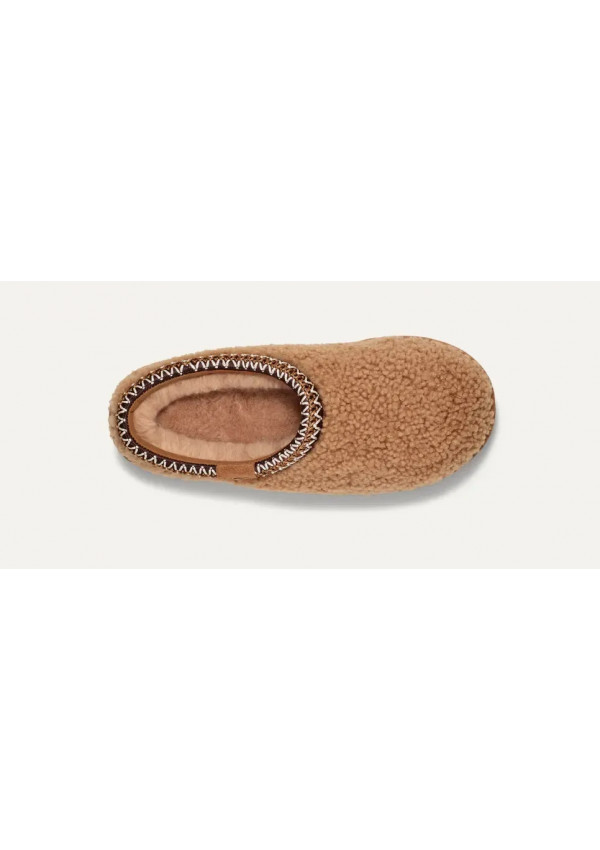 UGG ZUECO TASMAN MAX CURLY CHESTNUT