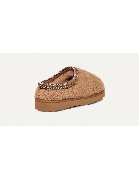 UGG ZUECO TASMAN MAX CURLY CHESTNUT