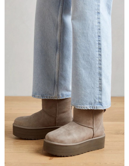 UGG CLASSIC MINI PLATFORM SMOKE PLUME