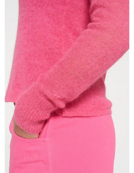 10DAYS JERSEY TEE THIN ROSA