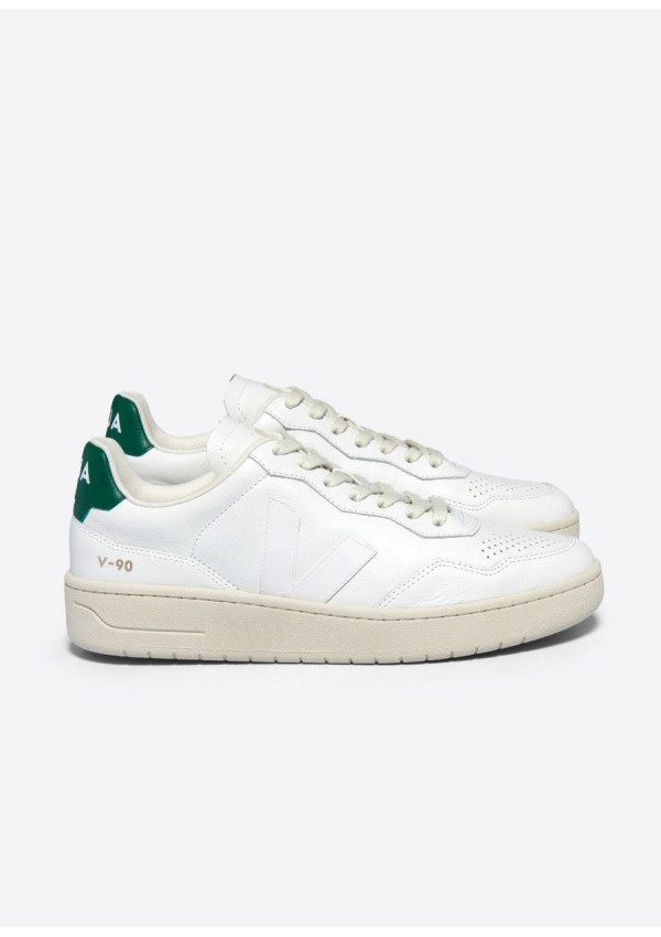 VEJA V-90 O.T. LEATHER EX-WHITE GOLF