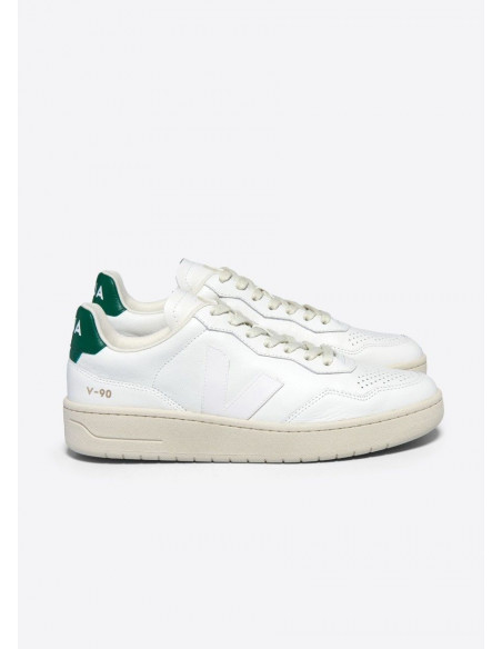 VEJA V-90 O.T. LEATHER EX-WHITE GOLF