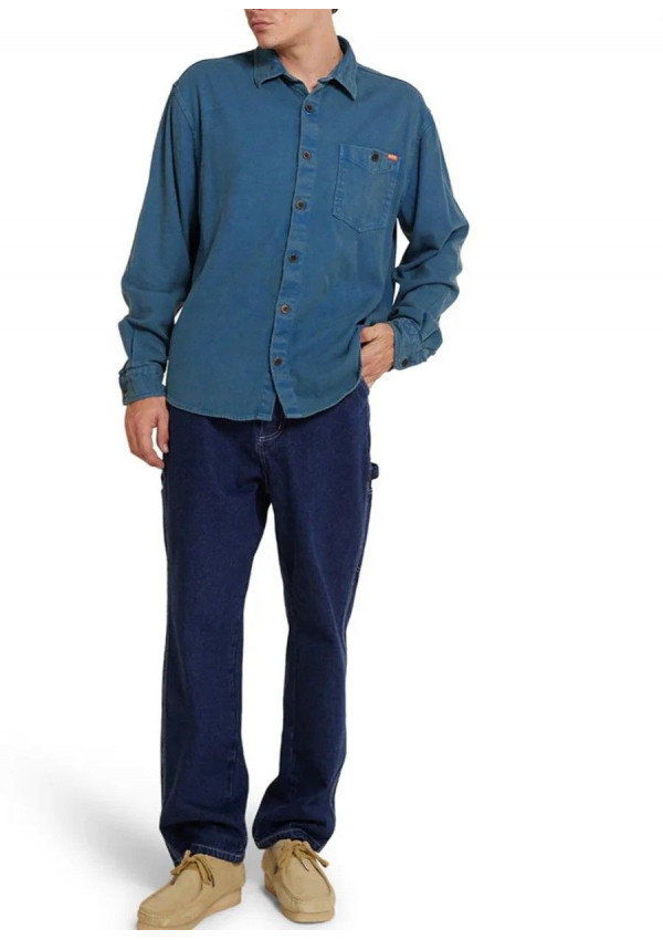 DEUS EX MACHINA CAMISA KEON FLANNEL AZUL