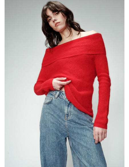 GRACE&MILA JERSEY ORANGER ROJO