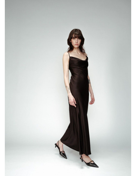 GRACE&MILA VESTIDO ORPHEE NEGRO