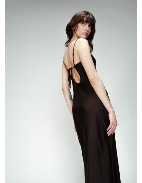 GRACE&MILA VESTIDO ORPHEE NEGRO