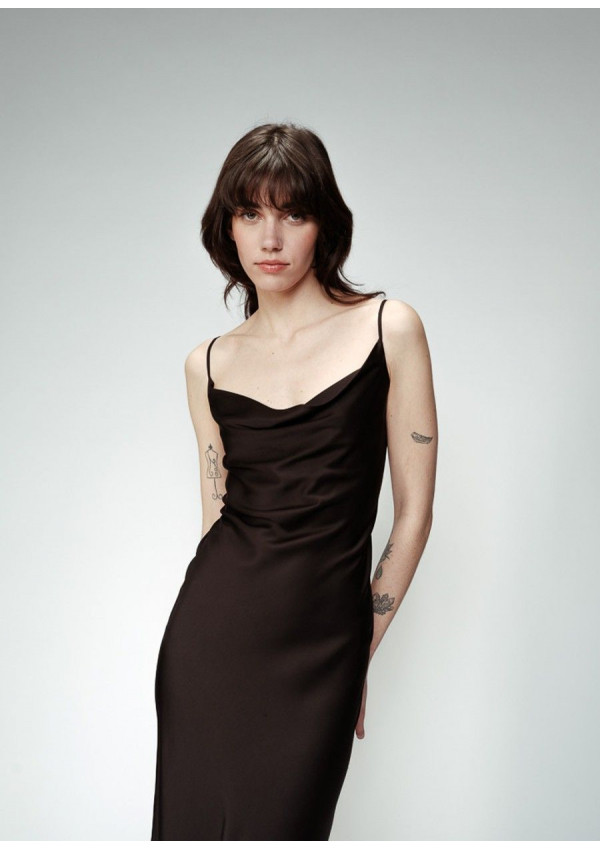 GRACE&MILA VESTIDO ORPHEE NEGRO