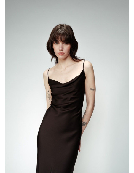 GRACE&MILA VESTIDO ORPHEE NEGRO