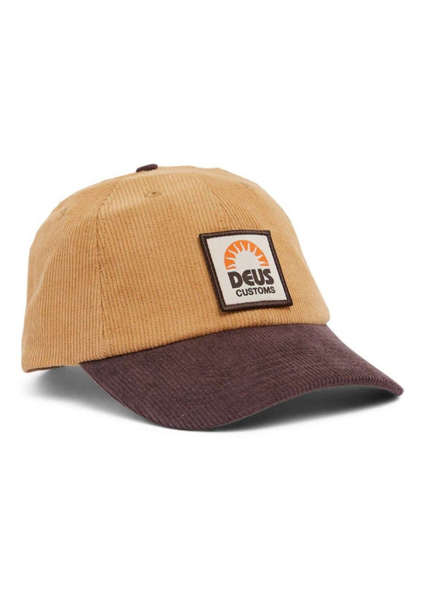 DEUS EX MACHINA GORRA PANA MARRON