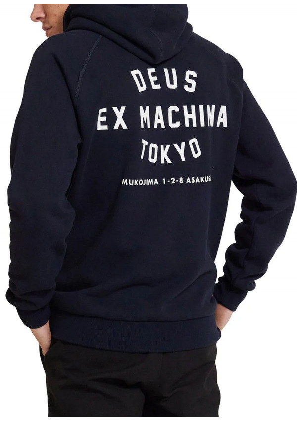 DEUS EX MACHINE SUDADERA TOKIO ADRESS NEGRA DEUS EX MACHINE SUDADERA TOKIO ADRESS NEGRA