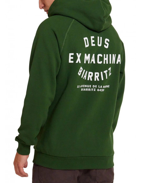 DEUS EX MACHINA SUDADERA BIARRITZ HILLSIDE VERDE
