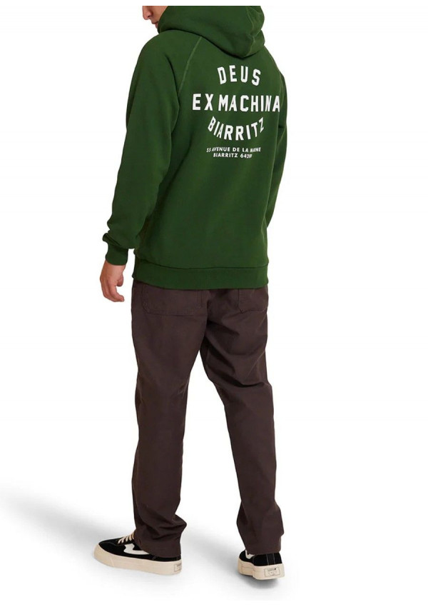 DEUS EX MACHINA SUDADERA BIARRITZ HILLSIDE VERDE