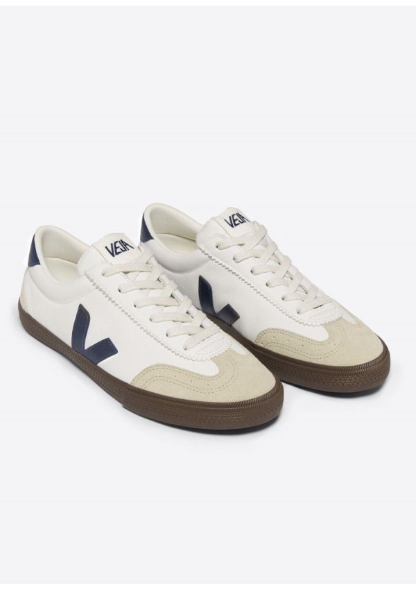 VEJA VOLLEY O.T LEATHER WHITE NAUTICO BARK