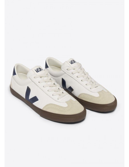 VEJA VOLLEY O.T LEATHER WHITE NAUTICO BARK