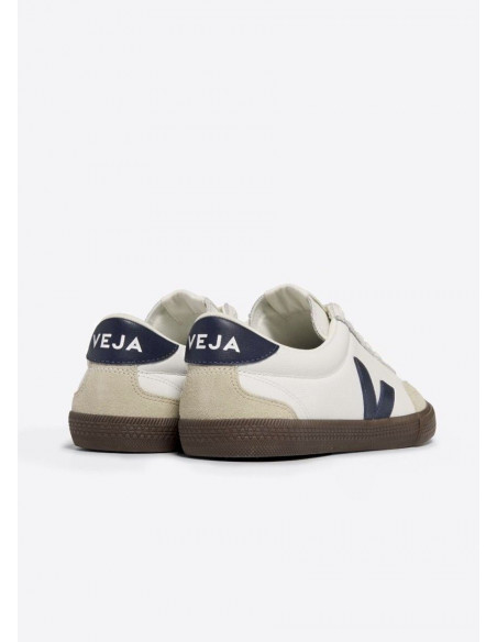 VEJA VOLLEY O.T LEATHER WHITE NAUTICO BARK