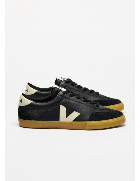VEJA VOLLEY O.T LEATHER BLACK PIERRE