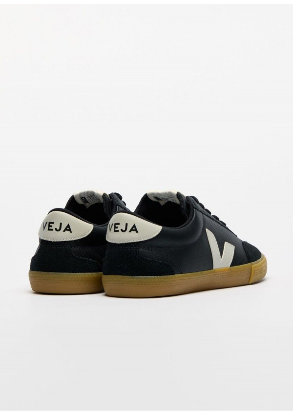 VEJA VOLLEY O.T LEATHER BLACK PIERRE