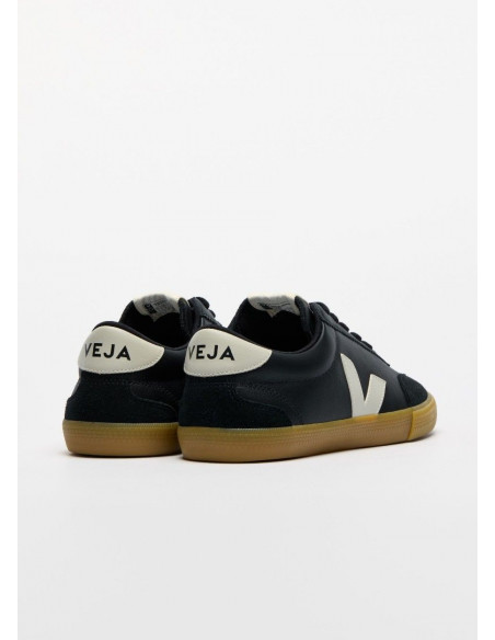 VEJA VOLLEY O.T LEATHER BLACK PIERRE