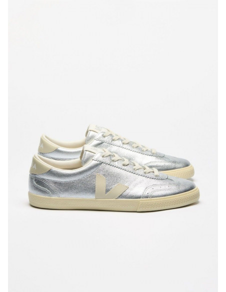 VEJA VOLLEY O.T LEATHER SILVER PIERRE