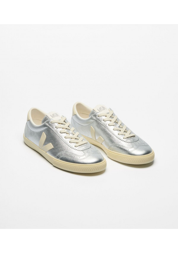 VEJA VOLLEY O.T LEATHER SILVER PIERRE
