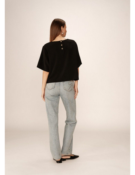 GRACE&MILA TOP PAPRIKA NEGRO GRACE&MILA TOP PAPRIKA NEGRO