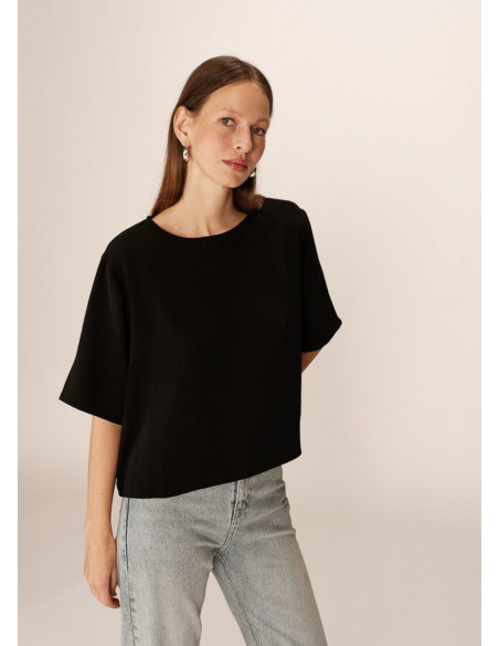 GRACE&MILA TOP PAPRIKA NEGRO GRACE&MILA TOP PAPRIKA NEGRO