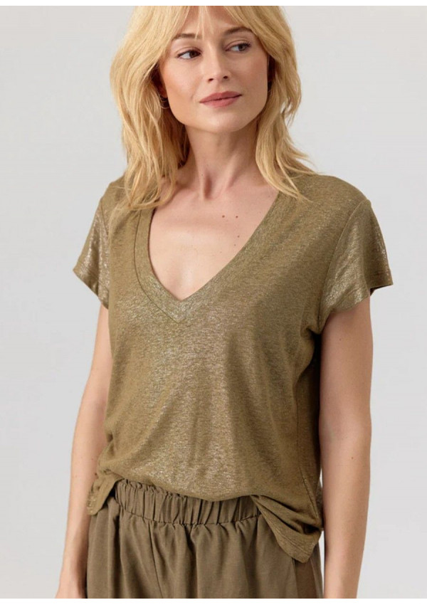 ART LOVE  CAMISETA MAELYS KHAKI