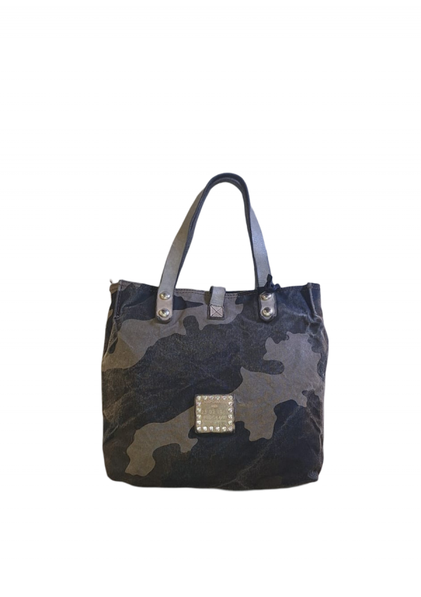 CAMPOMAGGI  SHOPPING CANVAS TEODORANO CAMUFLAJE