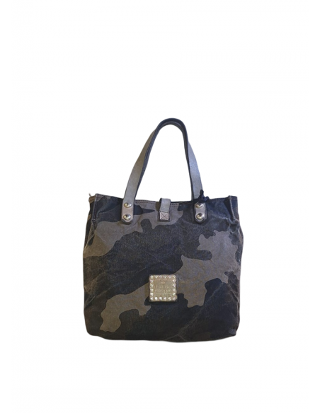 CAMPOMAGGI  SHOPPING CANVAS TEODORANO CAMUFLAJE