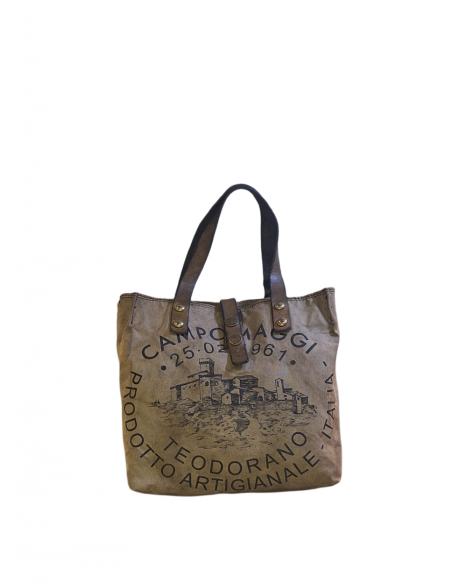 CAMPOMAGGI SHOPPING CANVAS TEODORANO MILITAR