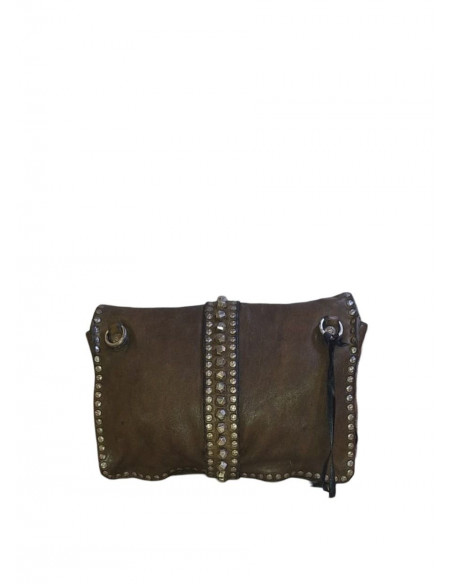 CAMPOMAGGI POCHETTE ROMA VERDE MILITAR