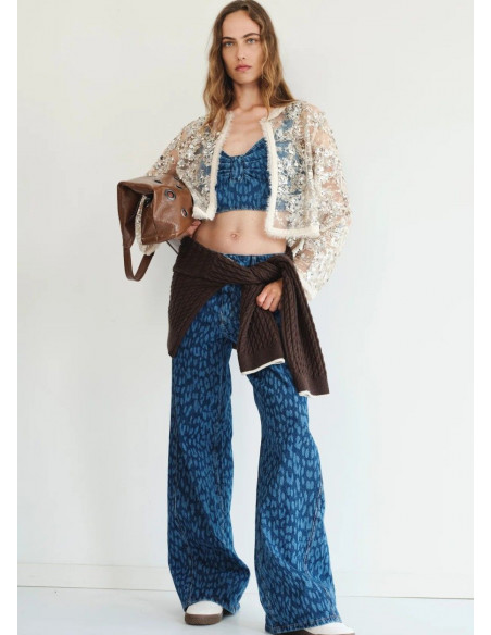 BAUM UND PFERDGARTEN VAQUERO NICOCETTE LEOPARD BLUE