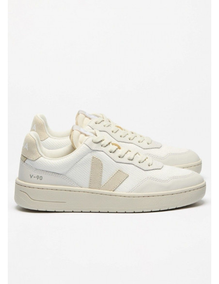 VEJA V-90 B MESH WHITE PIERRE