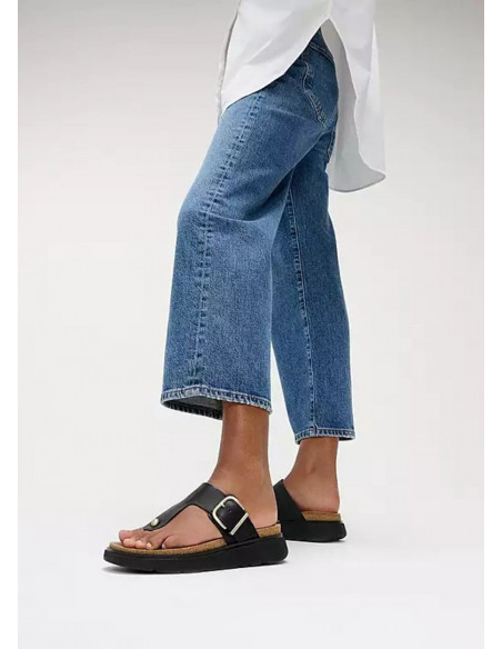 FITFLOP SANDALIA HEBILLA DEDO NEGRA FITFLOP SANDALIA HEBILLA DEDO NEGRA