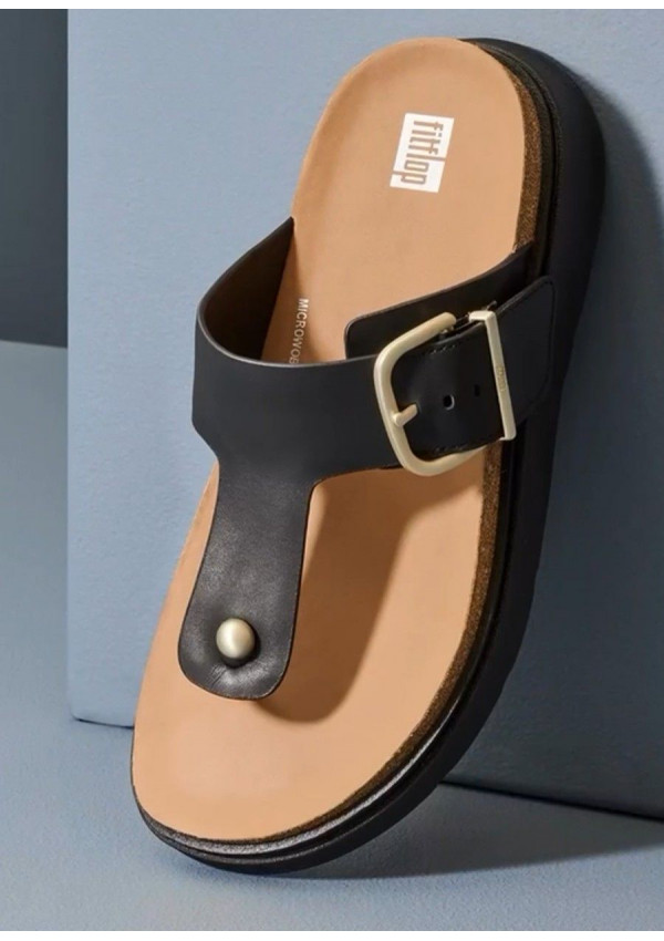 FITFLOP SANDALIA HEBILLA DEDO NEGRA FITFLOP SANDALIA HEBILLA DEDO NEGRA