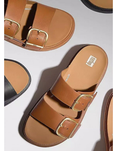 FITFLOP SANDALIA HEBILLA TIRAS MARRON FITFLOP SANDALIA HEBILLA TIRAS MARRON