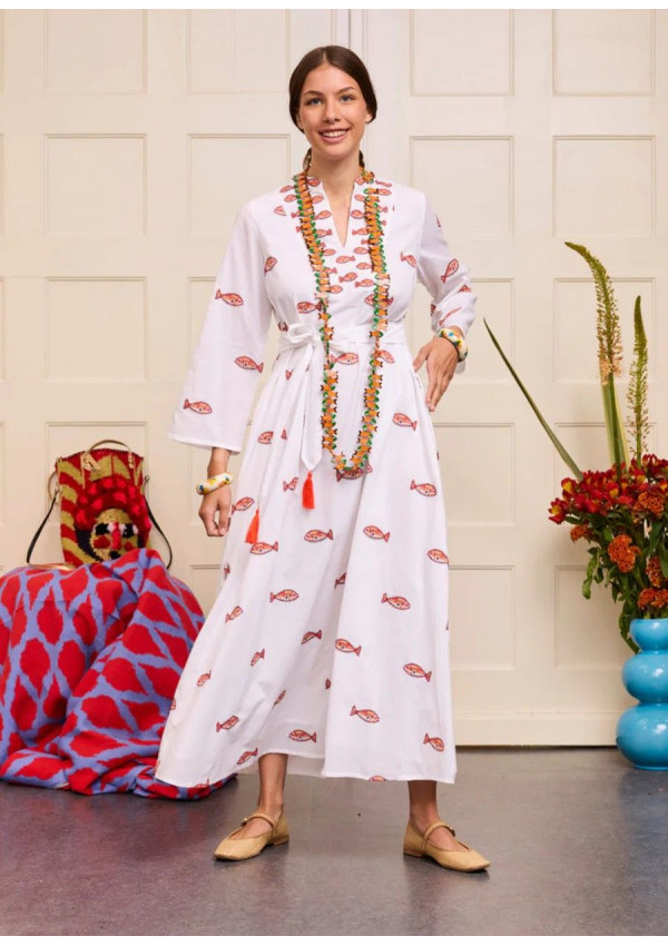 NIMO VESTIDO LEMON WHITE FISH