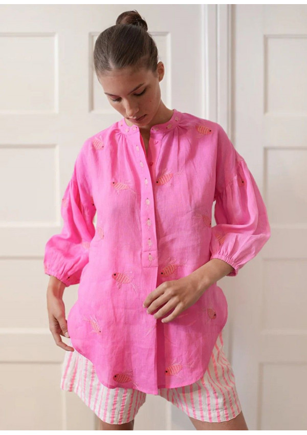 NIMO BLUSA PINK FISH