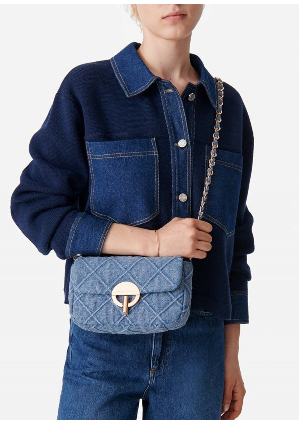 VANESSA BRUNO BOLSO DENIM MOON